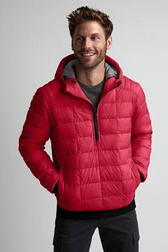 Chamarras Canada Goose Hombre Mexico - Wilmington Chaqueta De Plumas Rojos QJ3015974